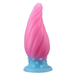 unicorny Plug Spiral Pik M 15 x 6.2cm Rose